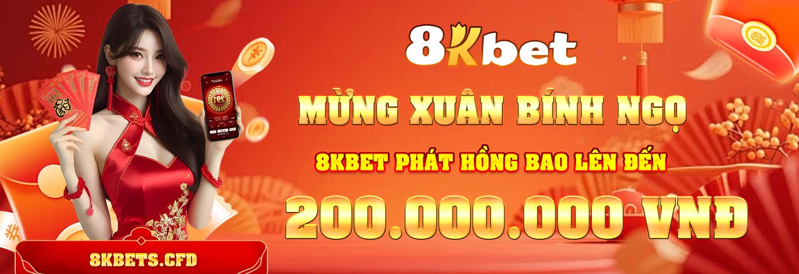 8kbet mừng xuân bính ngọ